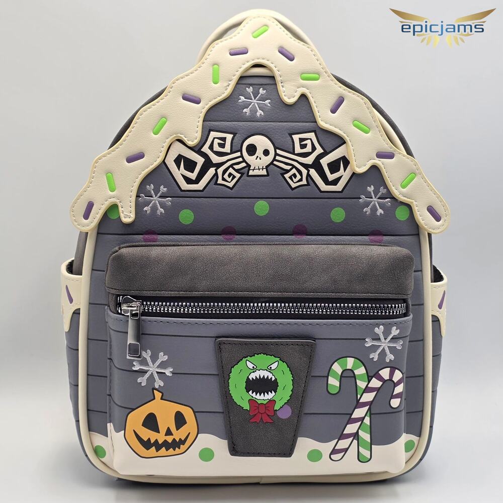 Disney The Nightmare Before Christmas Ginger Bread Mini Backpack New